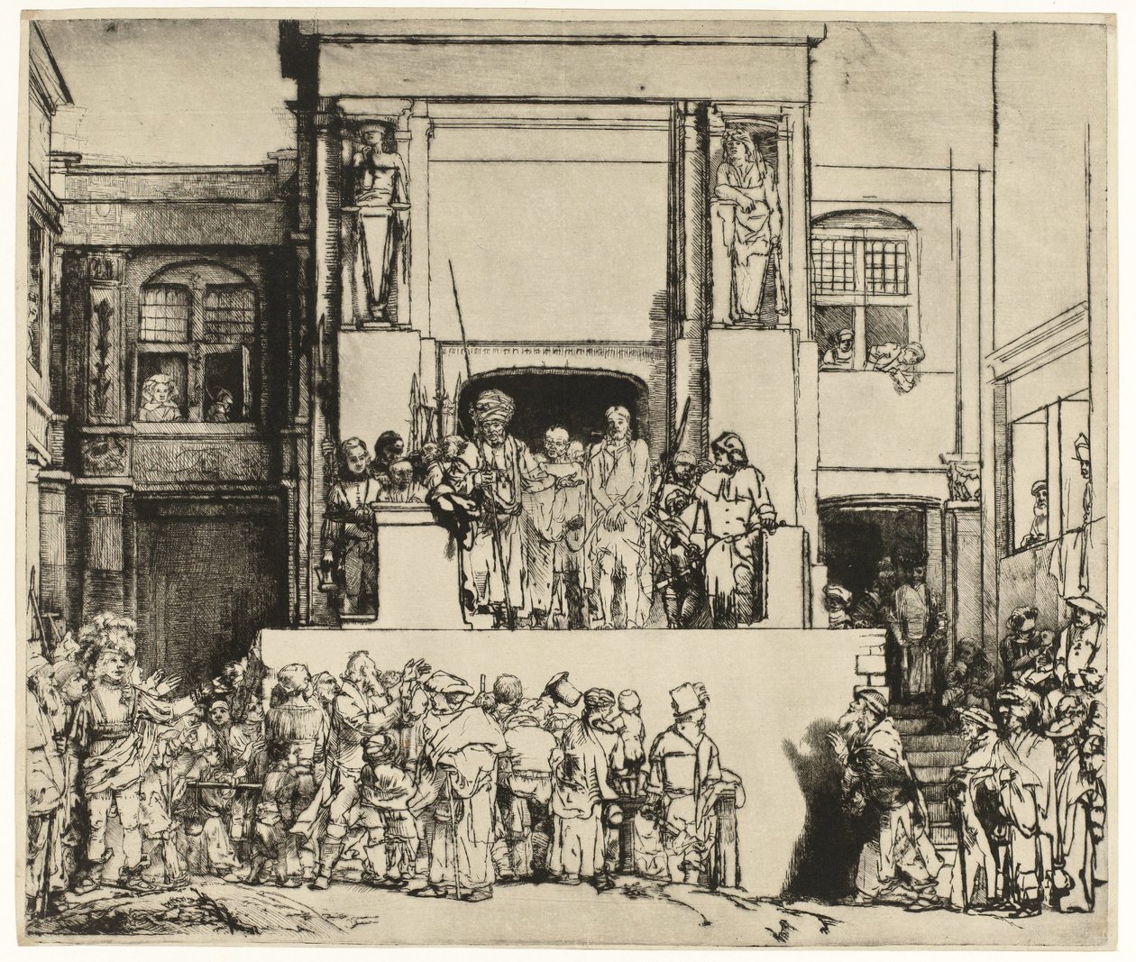 Le Christ présenté au peuple (Ecce Homo) - Rembrandt van Rijn