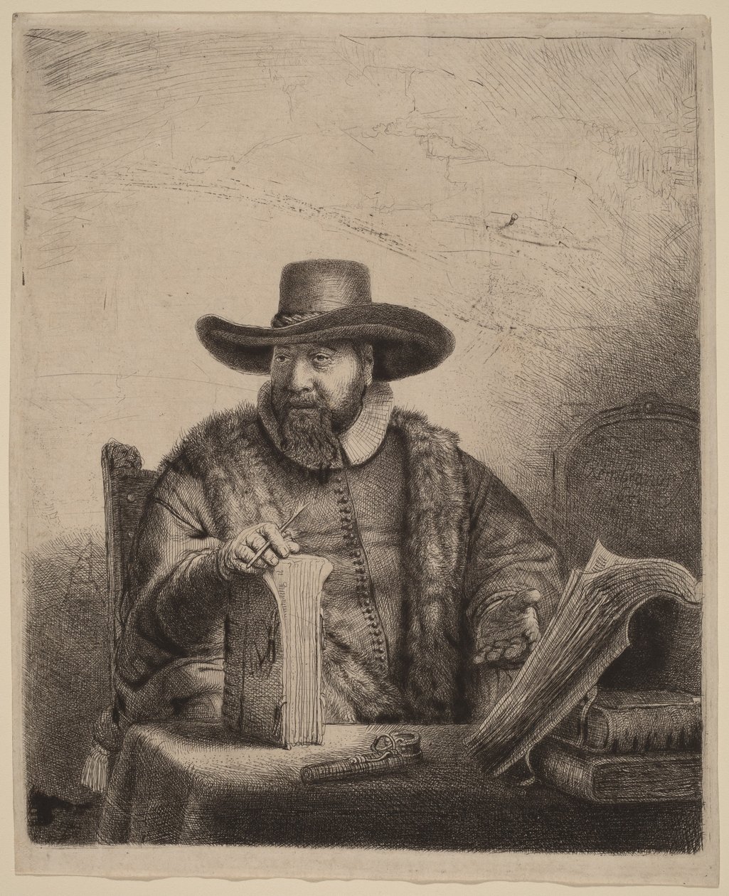 Cornelis Claesz Anslo - Rembrandt van Rijn