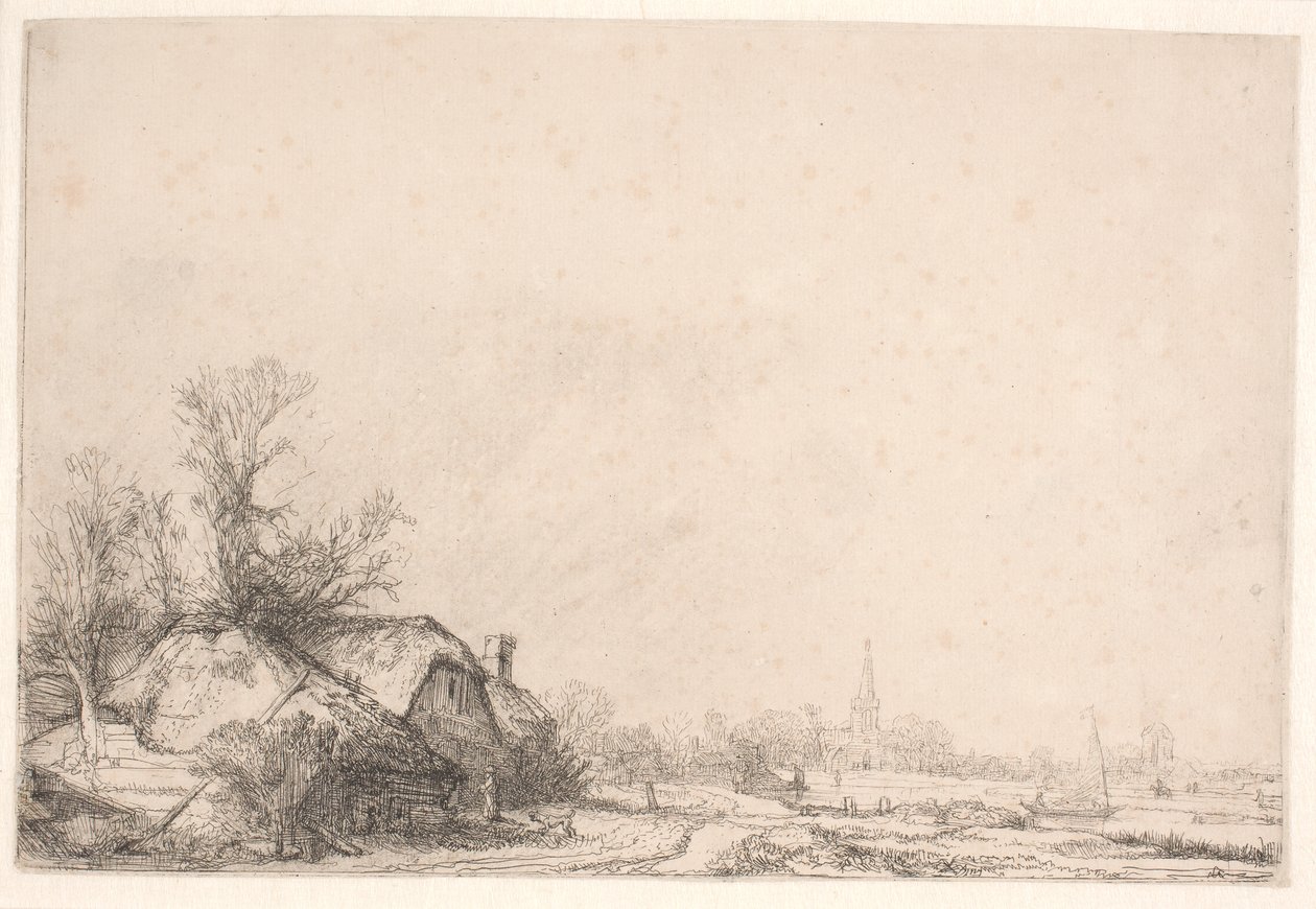 Maisons de campagne au bord d