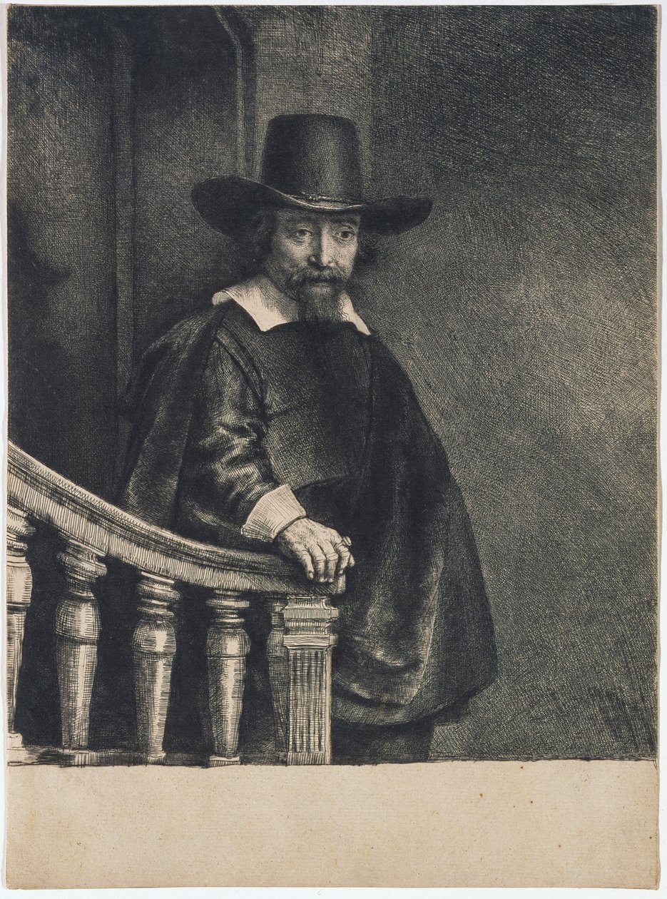 Ephraim Bueno (Bonus), médecin - Rembrandt van Rijn