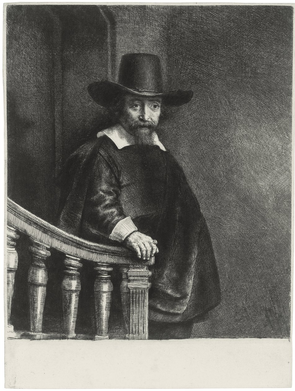 Ephraim Bueno, médecin juif, 1647 - Rembrandt van Rijn