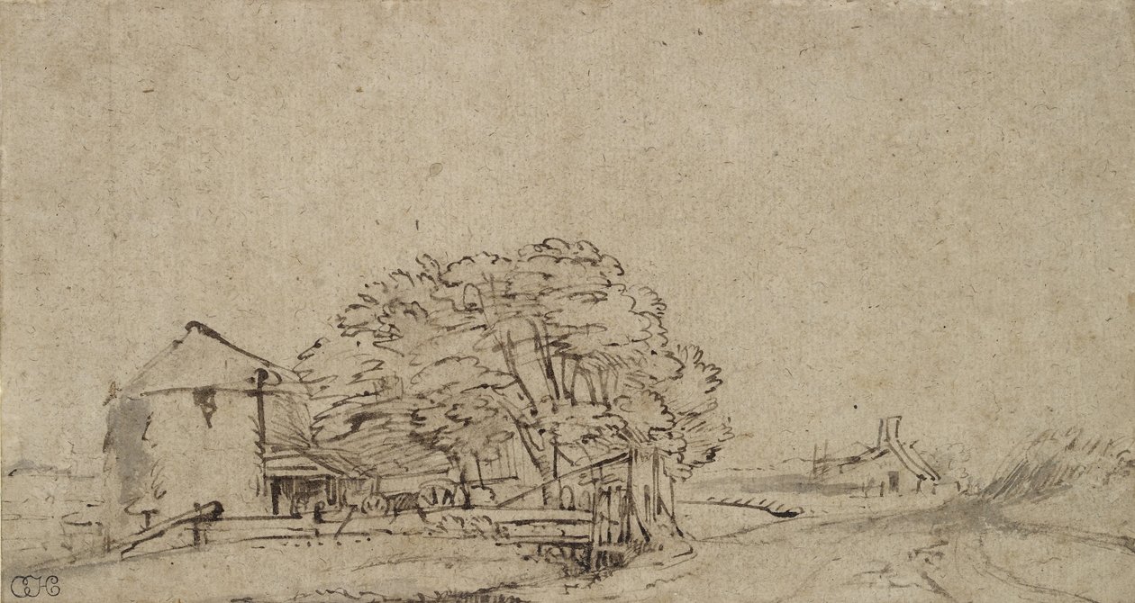 Bâtiment de ferme à côté d