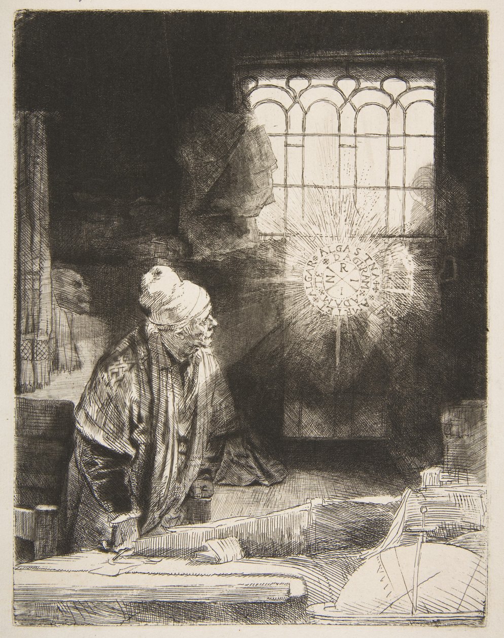 Faust, vers 1652 - Rembrandt van Rijn