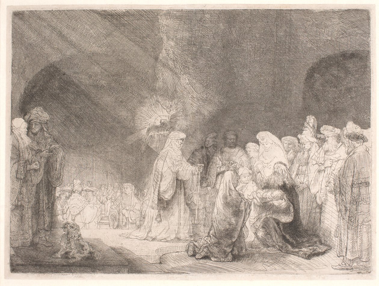 La Présentation au temple - Rembrandt van Rijn
