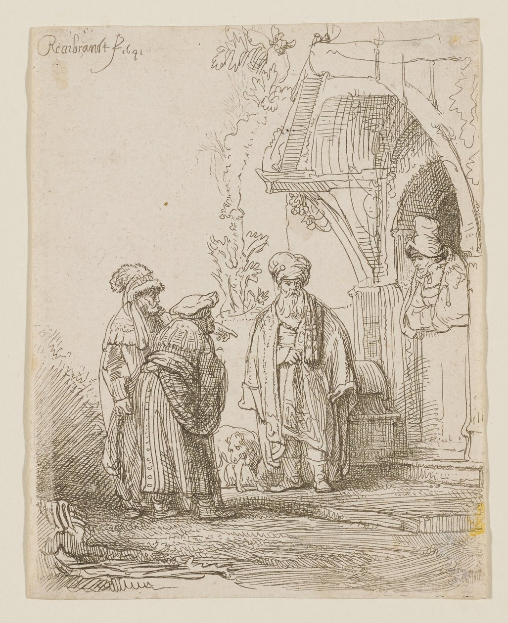 Jacob et Laban - Rembrandt van Rijn
