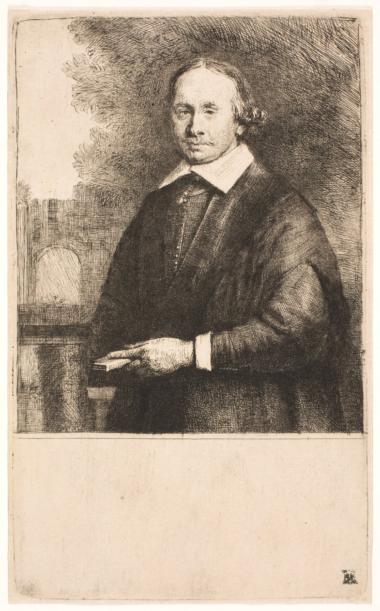Jan Antonide van der Linden, professeur de médecine - Rembrandt van Rijn
