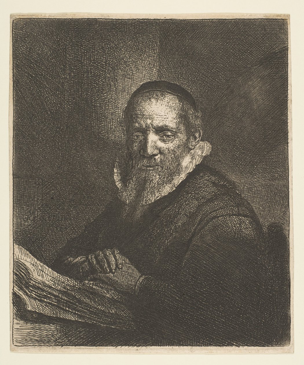 Jan Cornelis Sylvius, 1633 - Rembrandt van Rijn