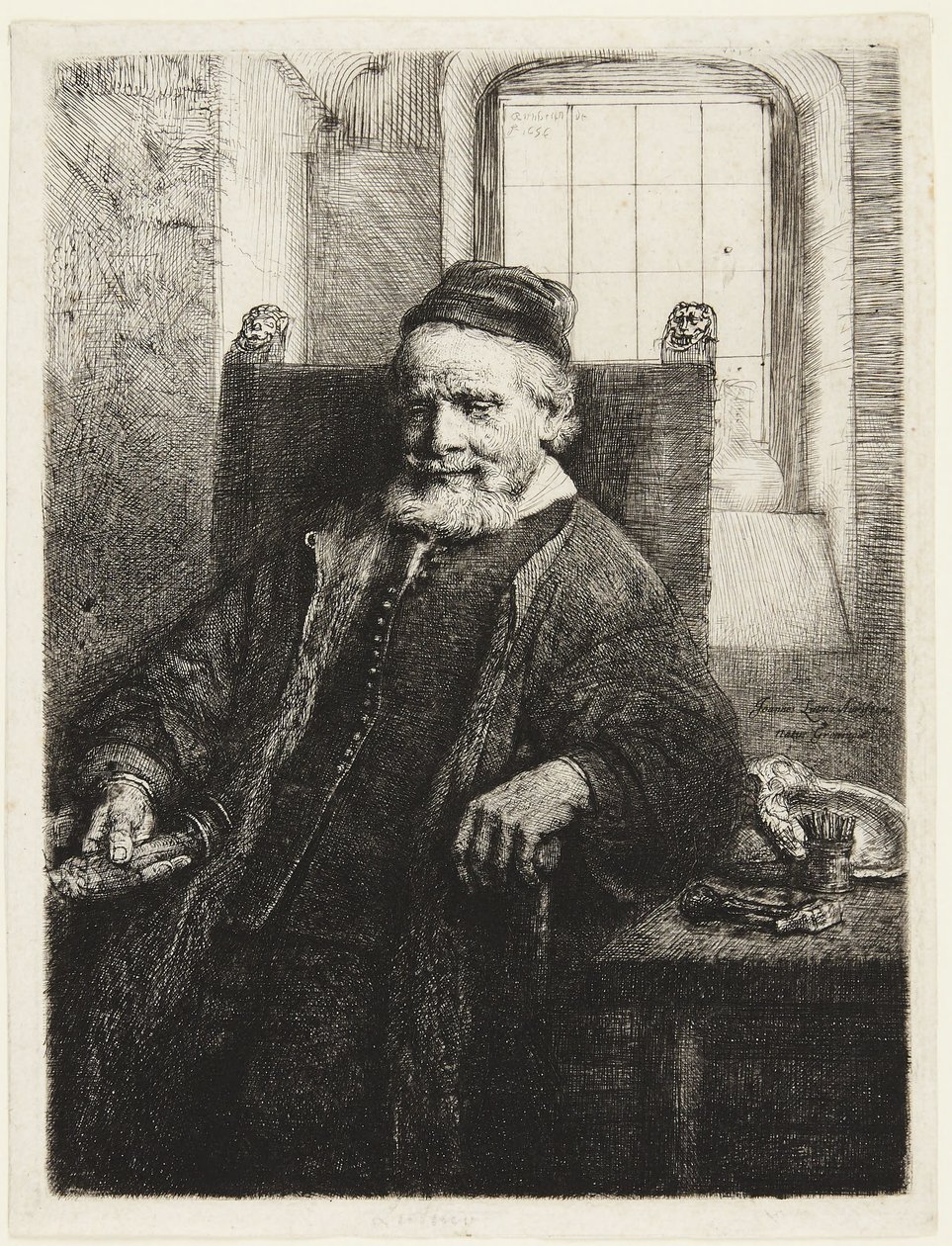 Jan Lutma, orfèvre - Rembrandt van Rijn