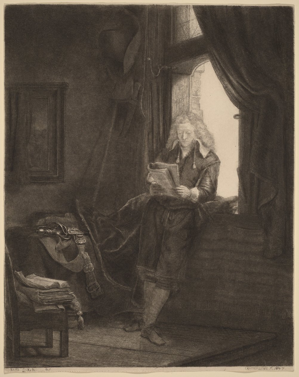 Jan Six - Rembrandt van Rijn