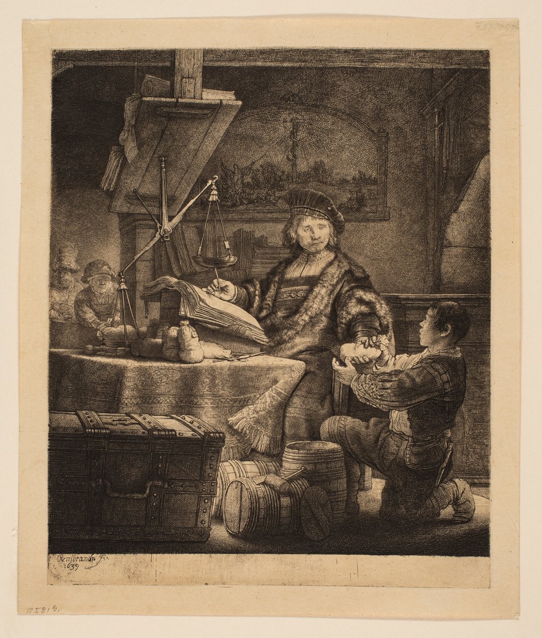 Jan Uytenbogaert, Receveur général ("Le Peseur d