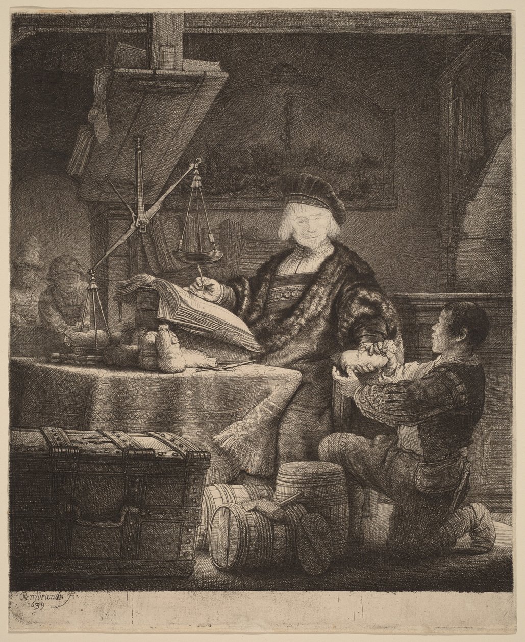 Jan Uytenbogaert, « Le peseur d