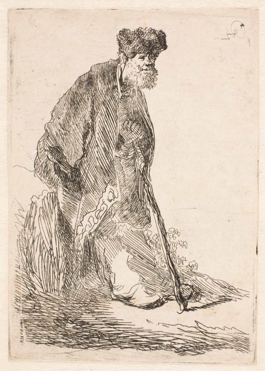 Un homme vêtu d