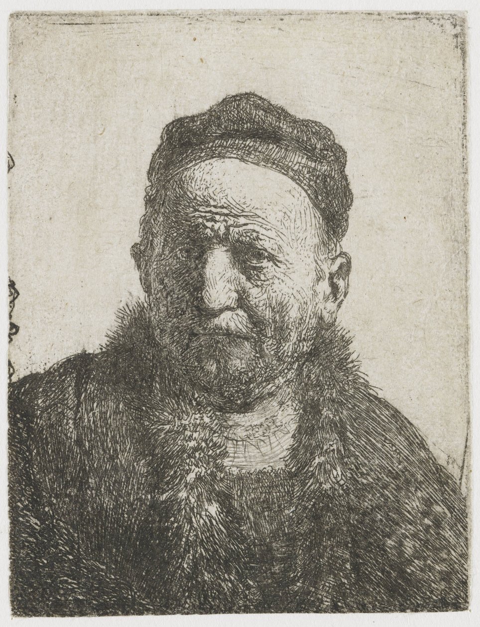 Homme portant un bonnet : buste (le père de l