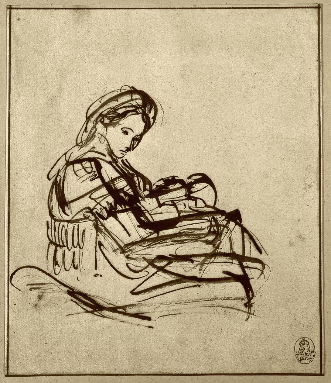Marie avec l