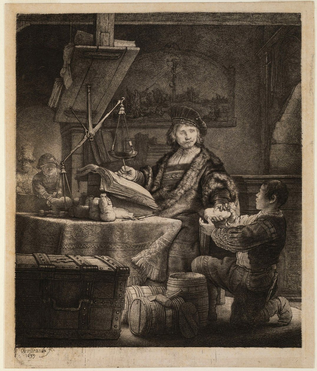 Portrait du peseur d
