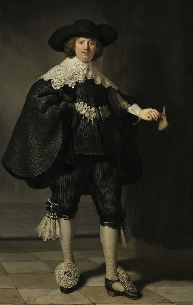 Portrait de Marten Soolmans, 1634 - Rembrandt van Rijn
