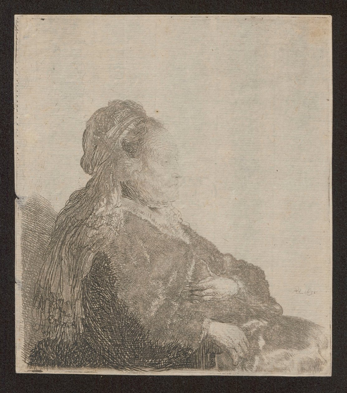 Portrait de ma mère - Rembrandt van Rijn