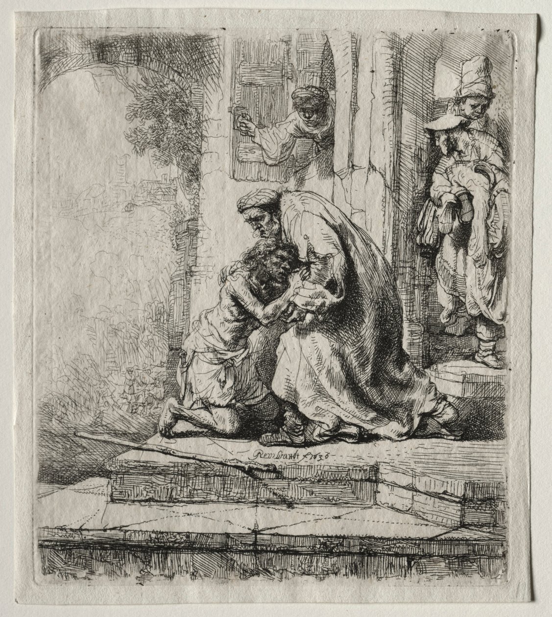 Le retour du fils prodigue, 1636 - Rembrandt van Rijn