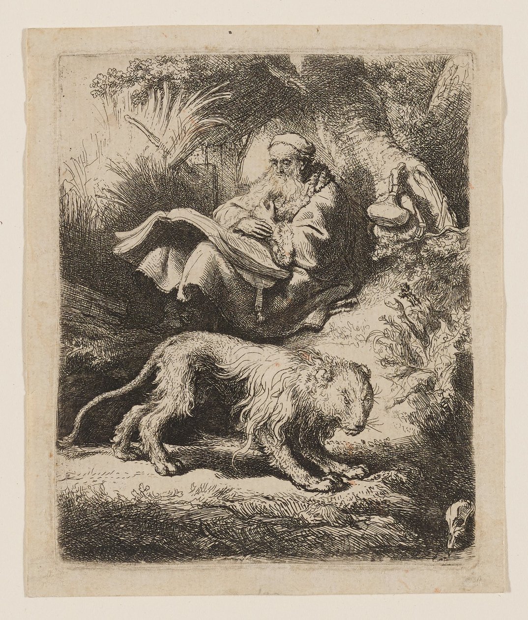 Saint Jérôme lisant - Rembrandt van Rijn