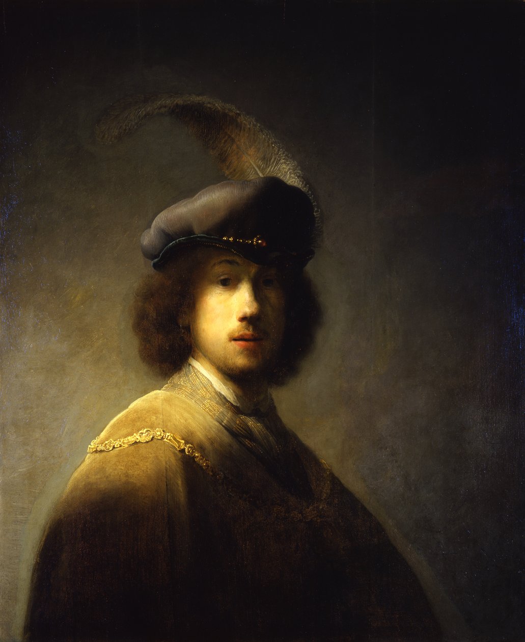 Autoportrait, à 23 ans, 1629 - Rembrandt van Rijn