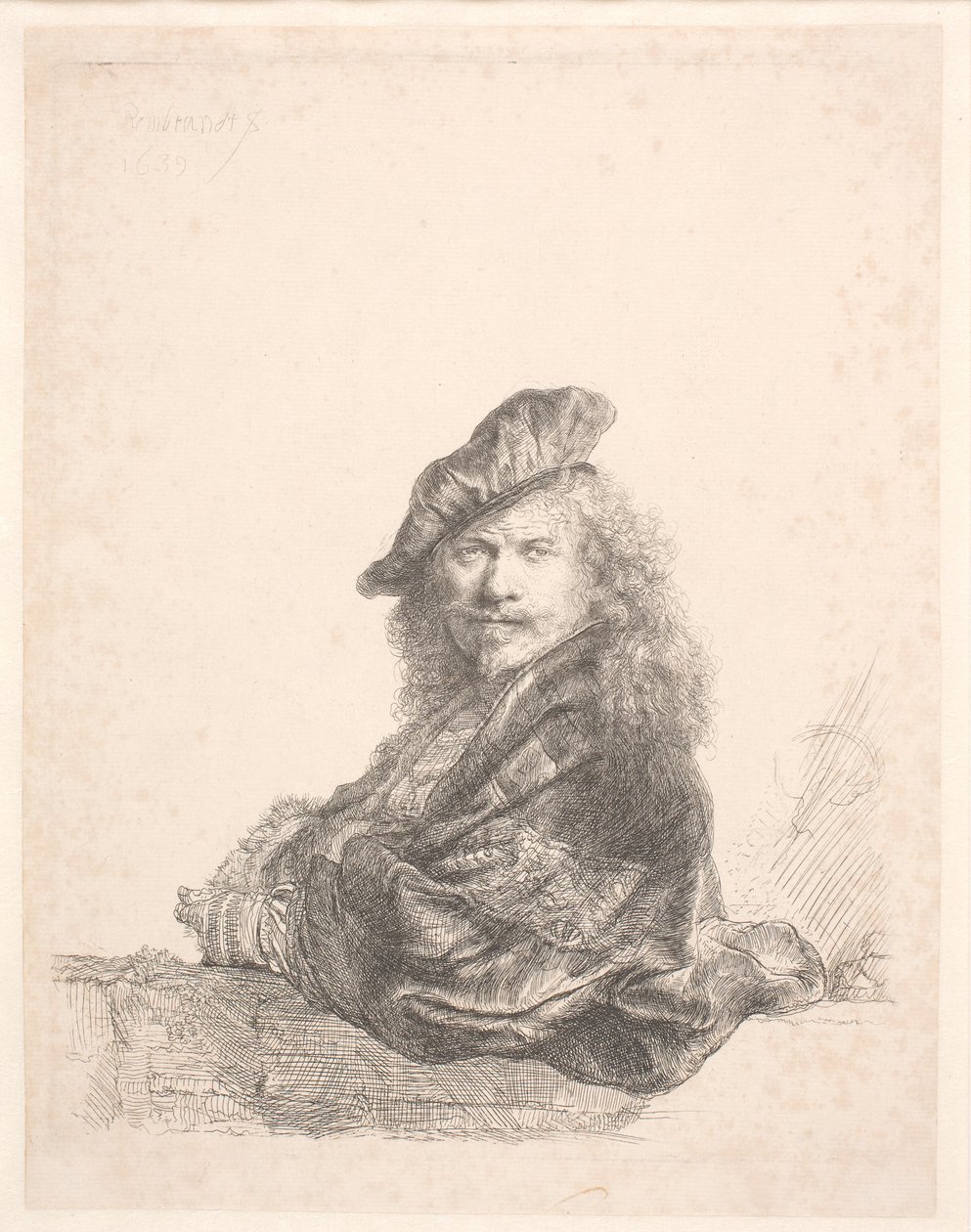 Autoportrait - Rembrandt van Rijn