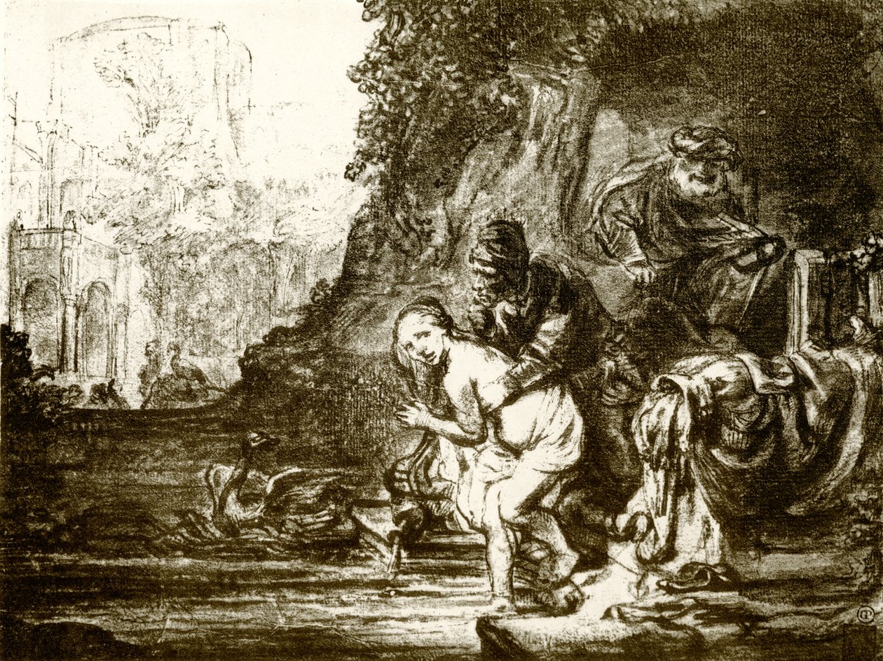Suzanne et les vieillards - Rembrandt van Rijn