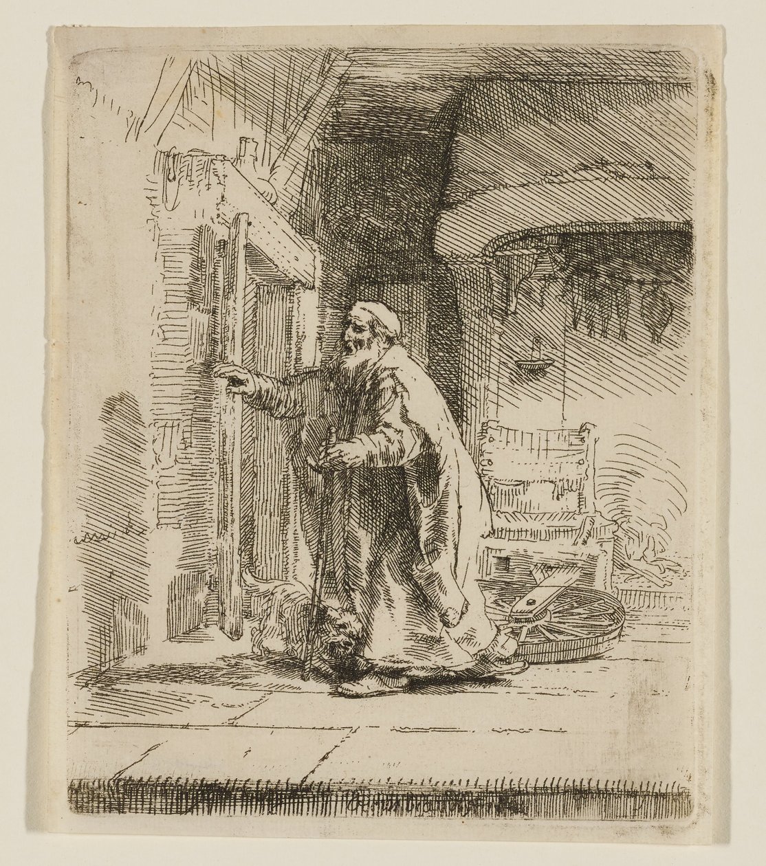 La cécité de Tobit - Rembrandt van Rijn