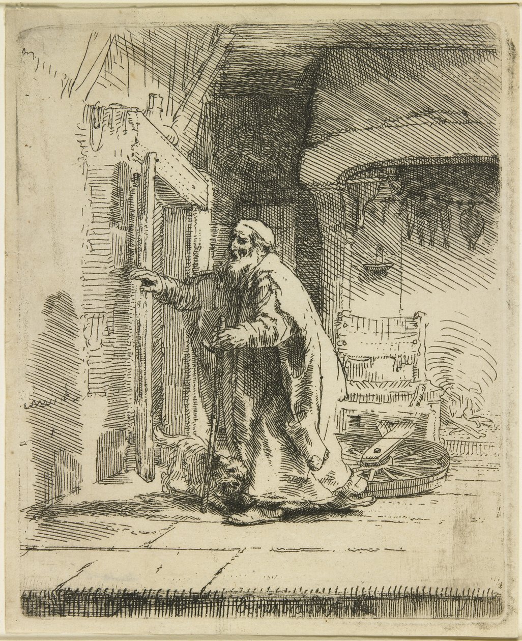 La Cécité de Tobit, 1651 - Rembrandt van Rijn