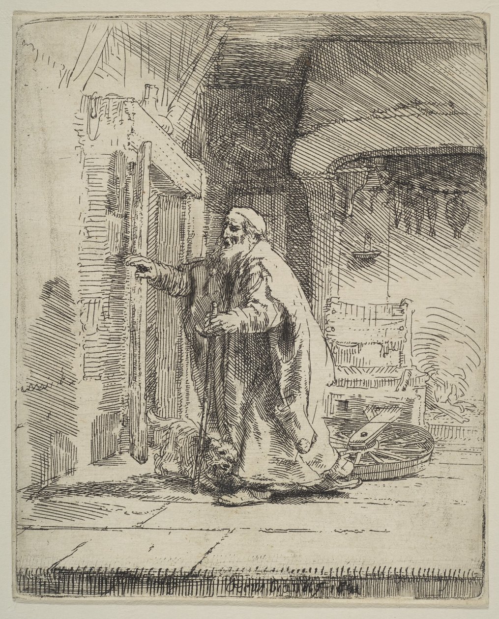 La Cécité de Tobit, 1651 - Rembrandt van Rijn