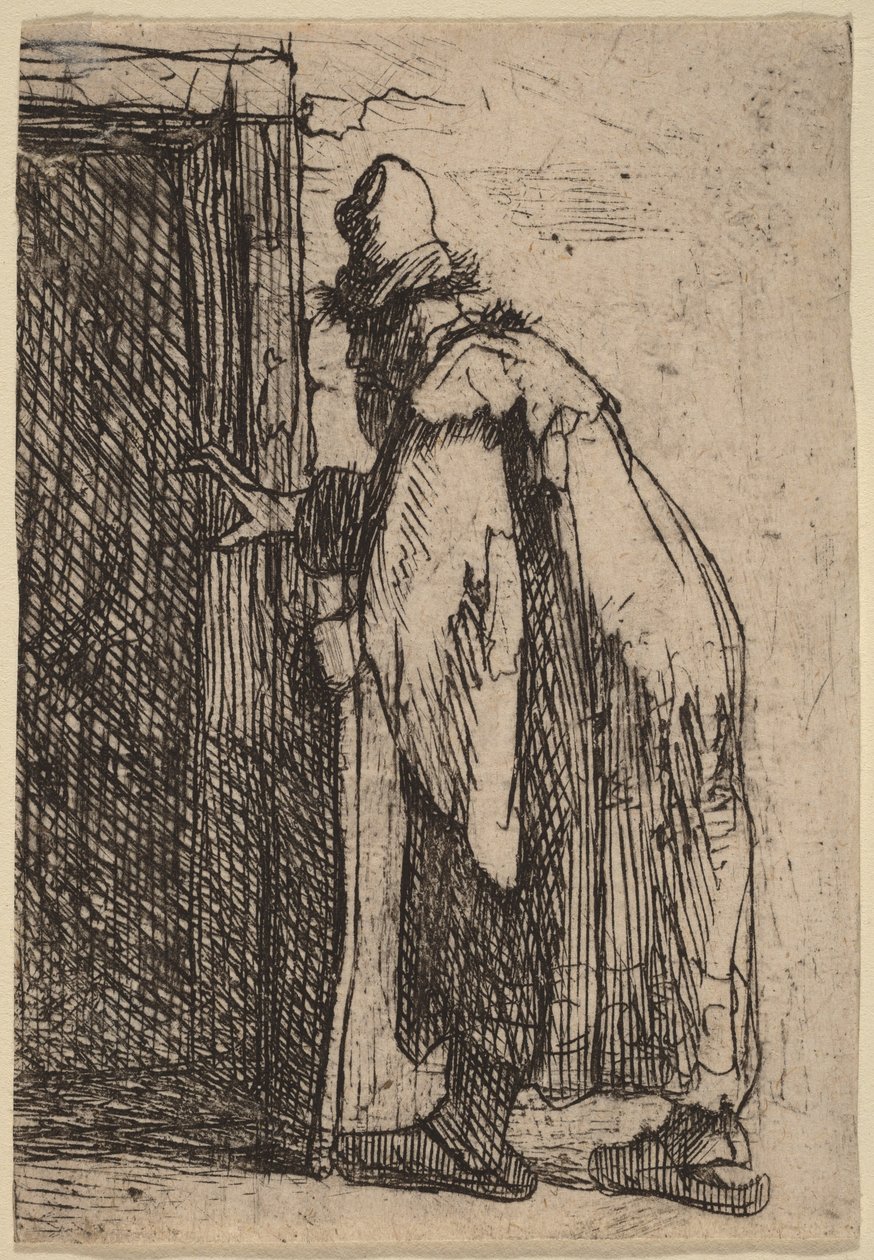 La cécité de Tobit : une esquisse - Rembrandt van Rijn