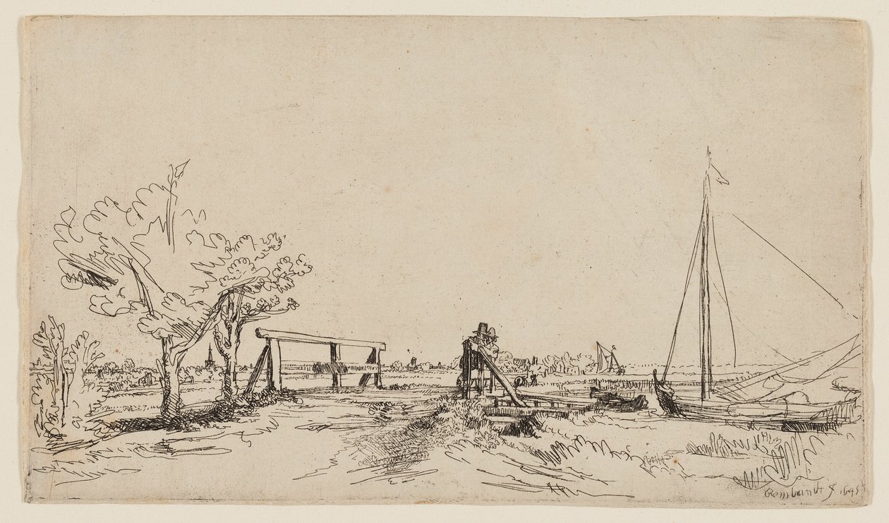 Le Pont à Klein Kostverloren sur l