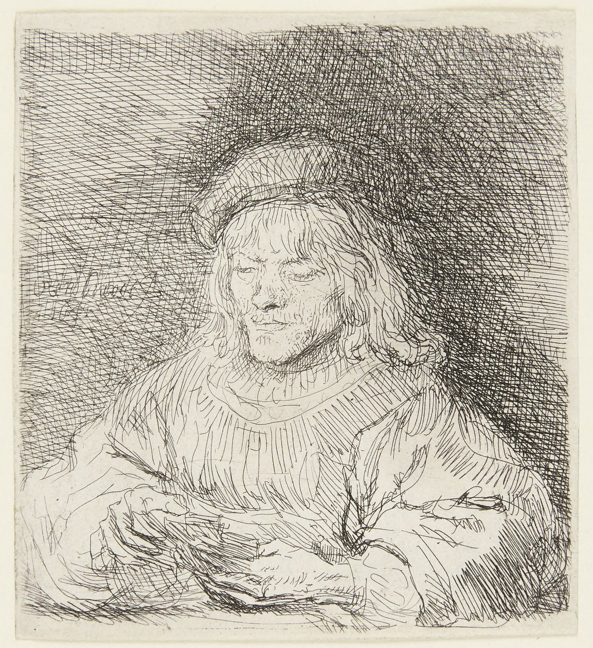Le joueur de cartes - Rembrandt van Rijn