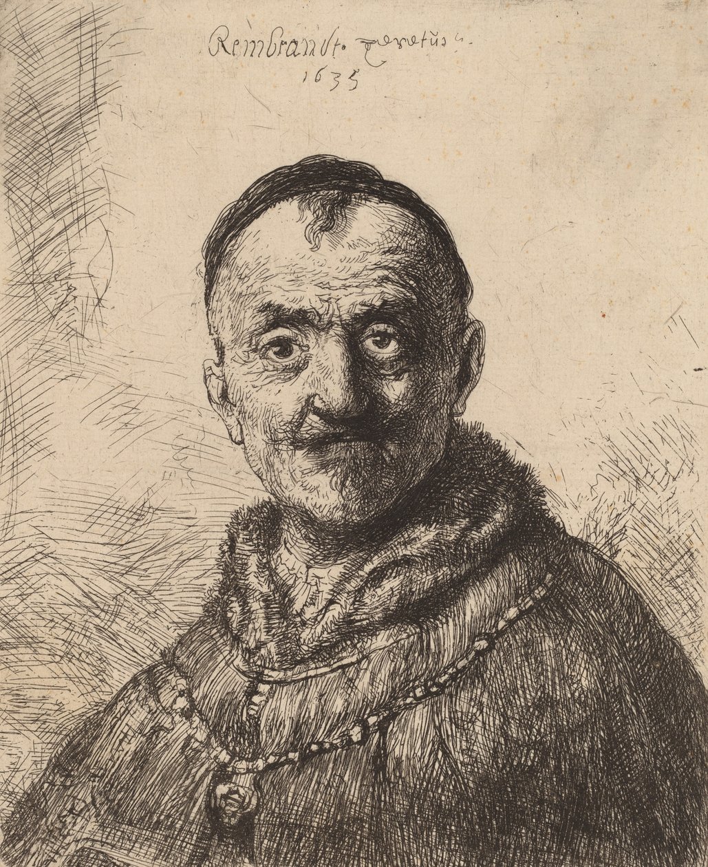 La Première Tête Orientale, 1635 - Rembrandt van Rijn