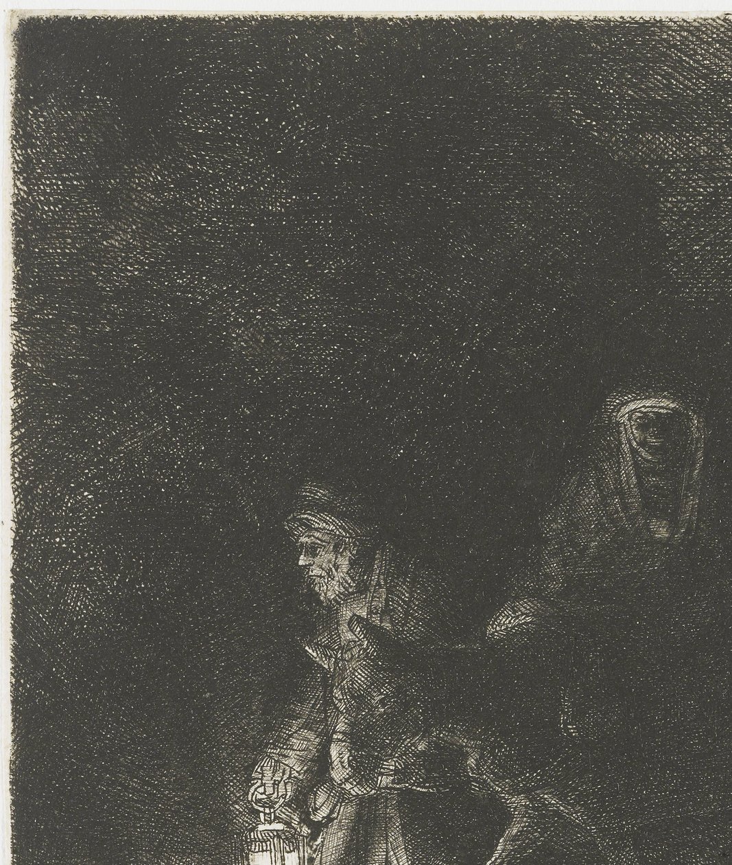 La fuite en Égypte - Rembrandt van Rijn