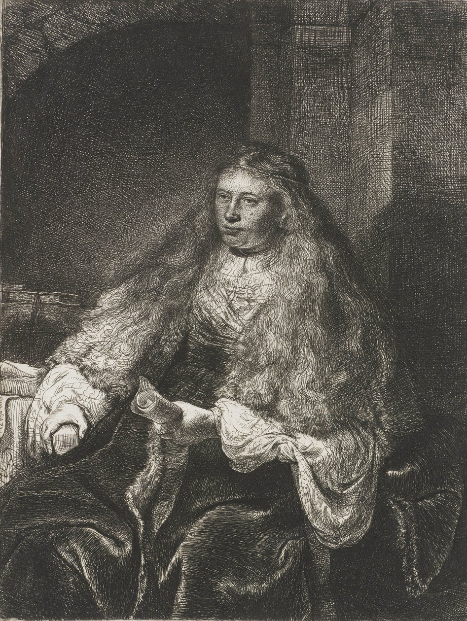 La Grande Mariée Juive, 1635 - Rembrandt van Rijn