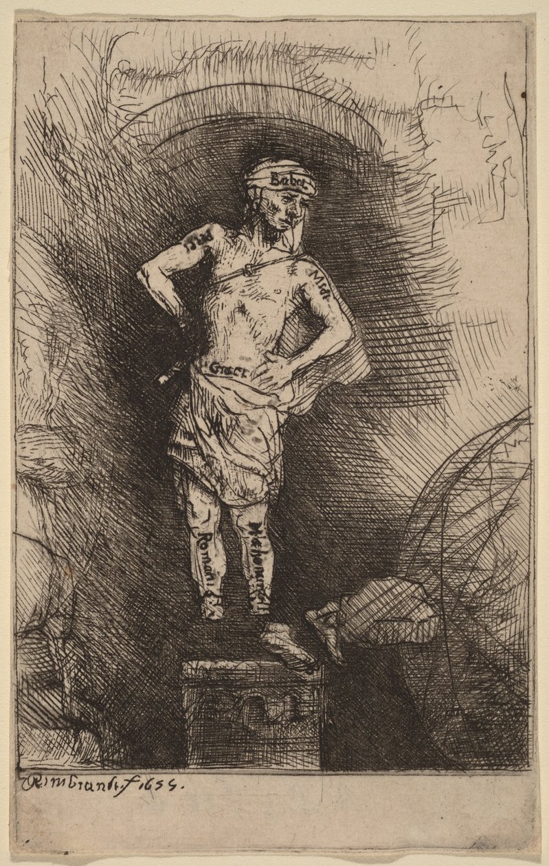 La vision de Nabuchodonosor - Rembrandt van Rijn