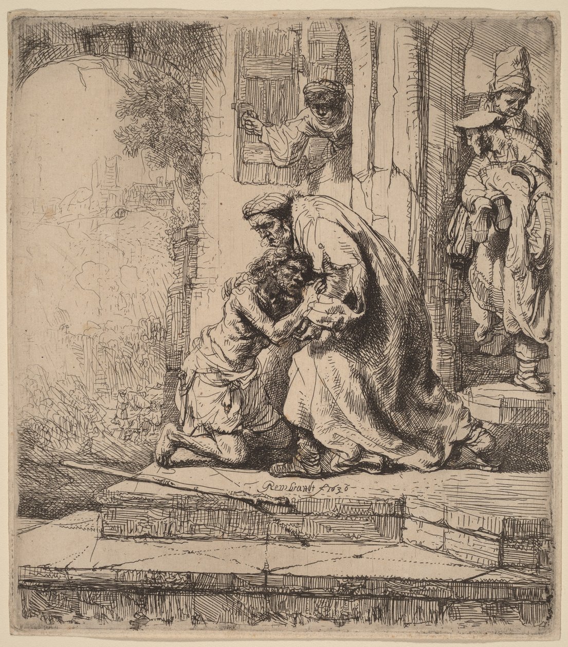 Le retour du fils prodigue - Rembrandt van Rijn