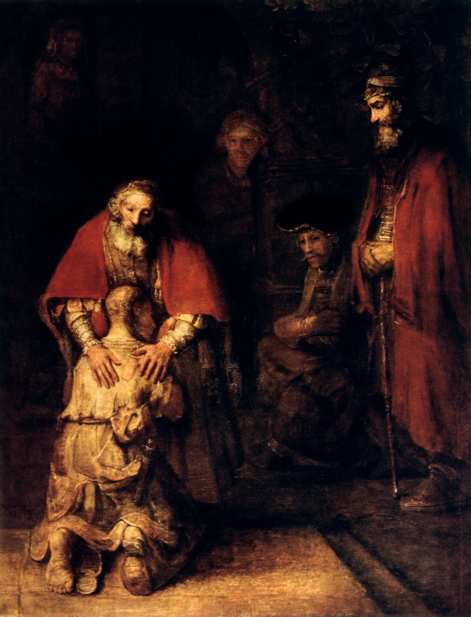 Le Retour du Fils Prodigue, vers 1668 - Rembrandt van Rijn