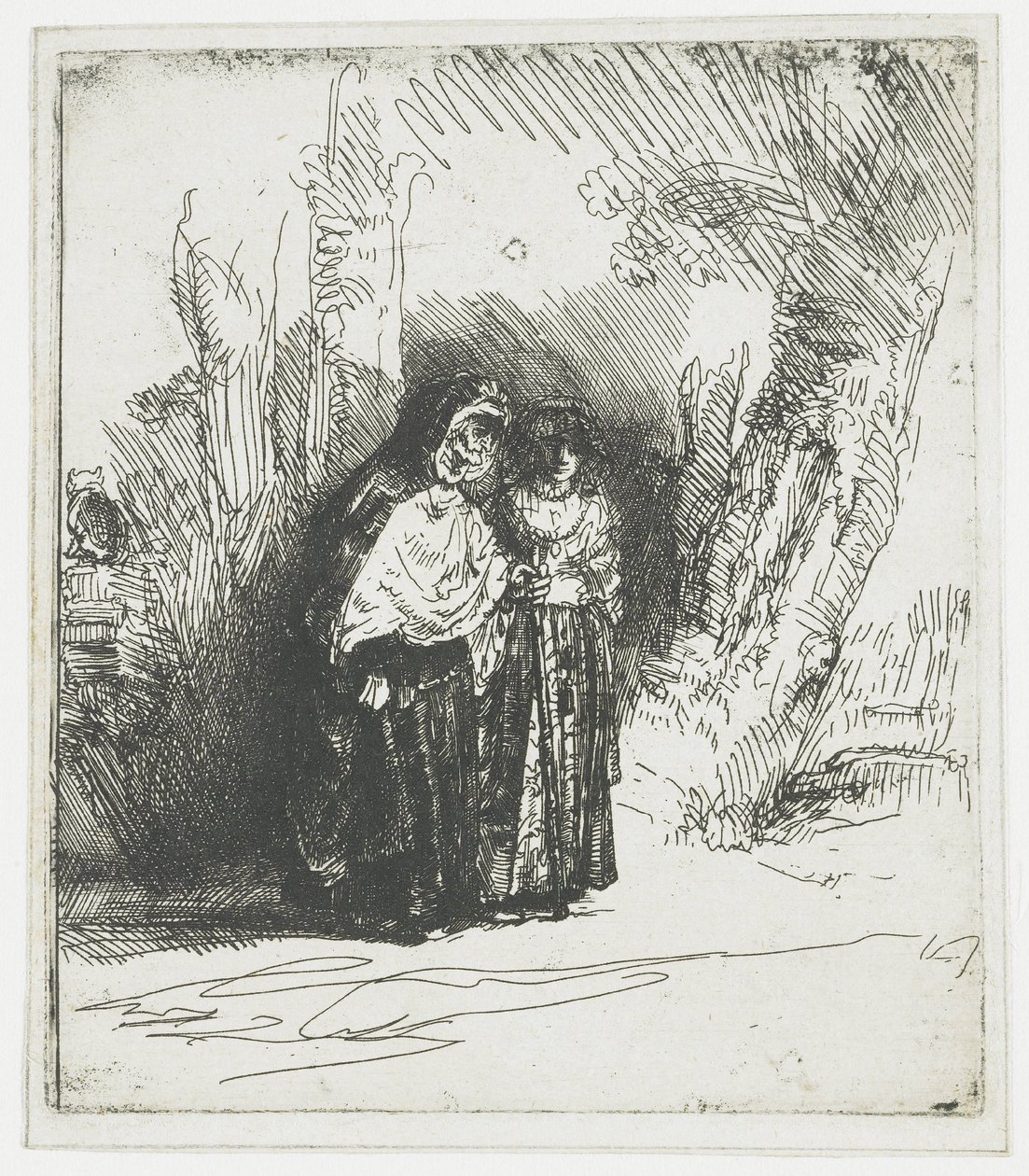Preciosa, la gitane espagnole - Rembrandt van Rijn
