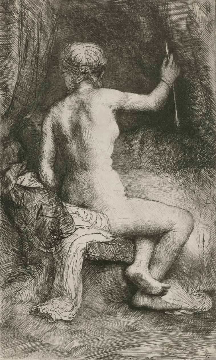La Femme à la flèche, 1661 - Rembrandt van Rijn