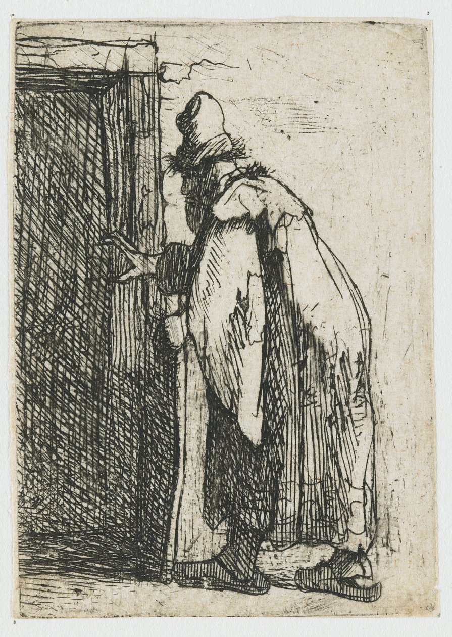 La cécité de Tobit : une esquisse - Rembrandt van Rijn