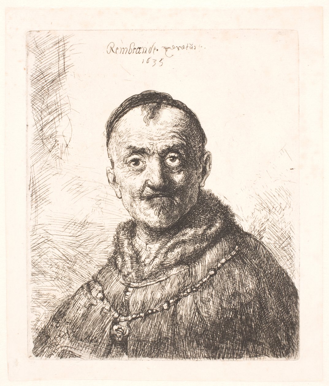 La première tête orientale (le père de Rembrandt ?) - Rembrandt van Rijn