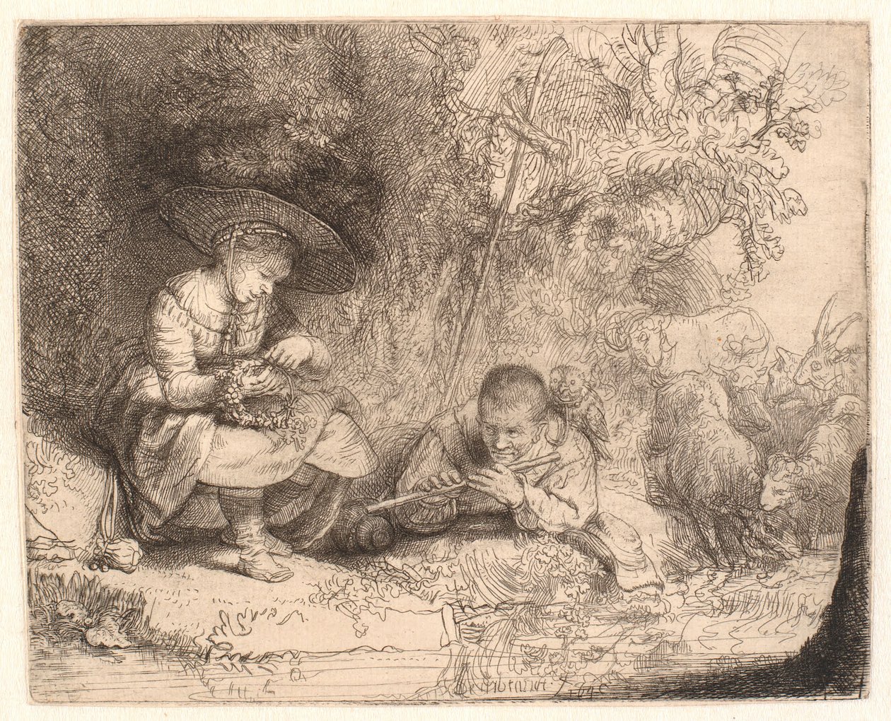 Le joueur de flûte ("L