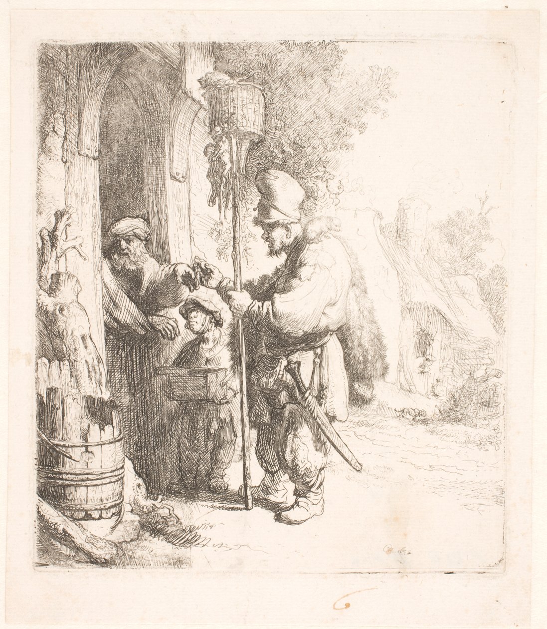 Le dératiseur - Rembrandt van Rijn