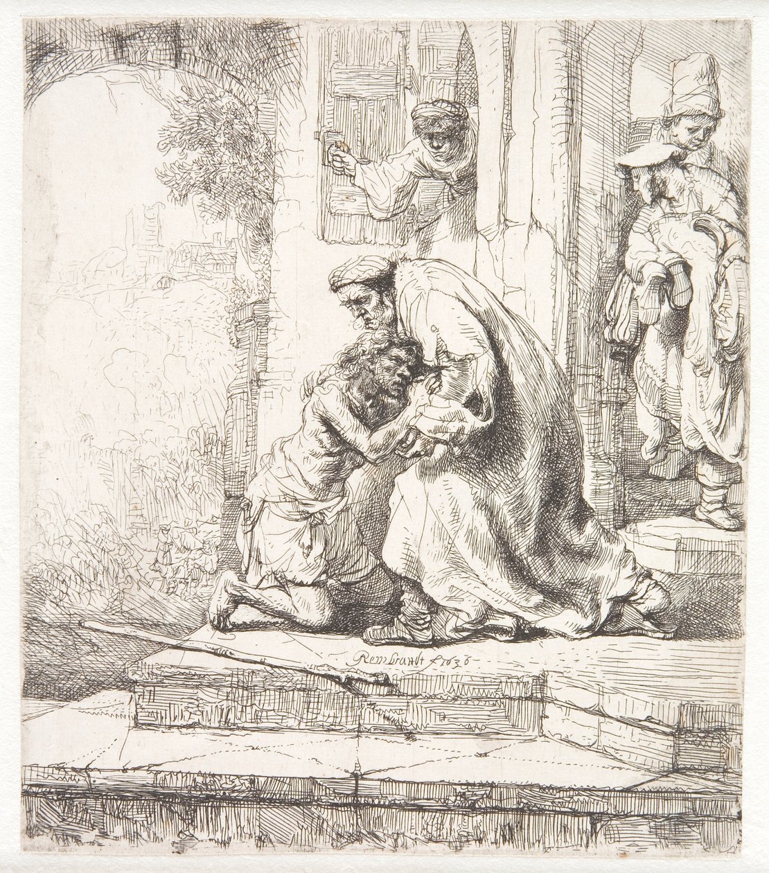 Le retour du fils prodigue - Rembrandt van Rijn