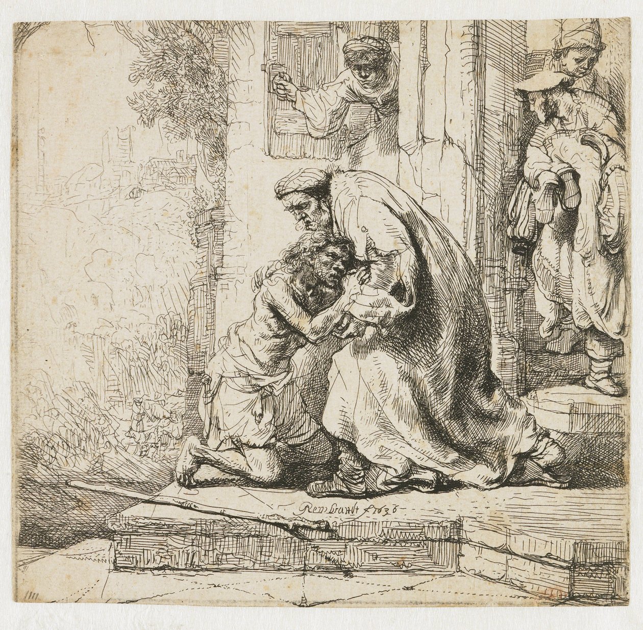 Le retour du fils prodigue - Rembrandt van Rijn