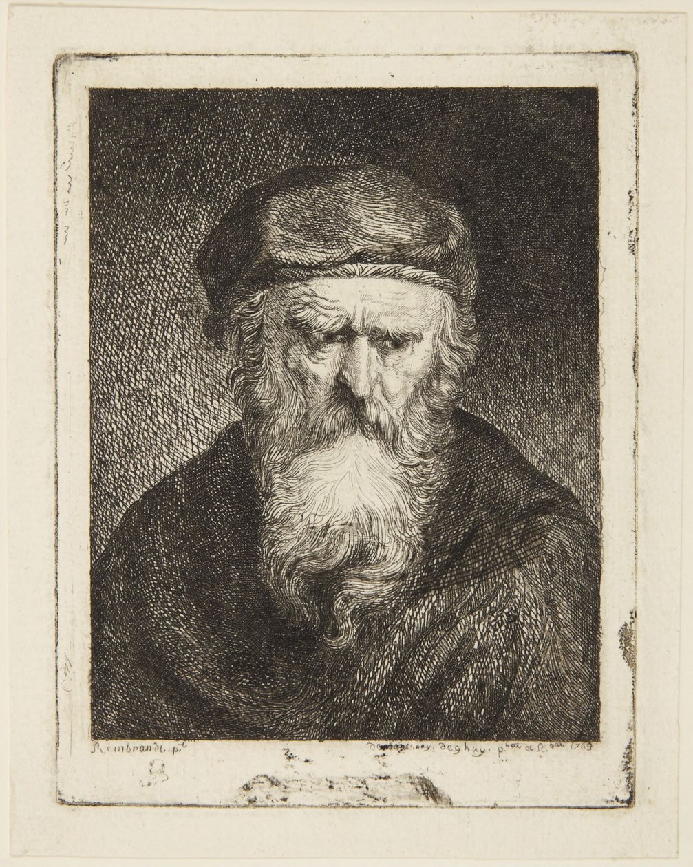Vieillard Atrabilaire - Rembrandt van Rijn