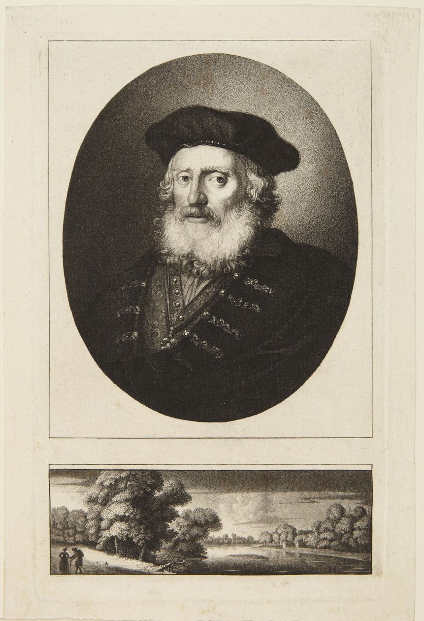 Vieillard à la toque - Rembrandt van Rijn