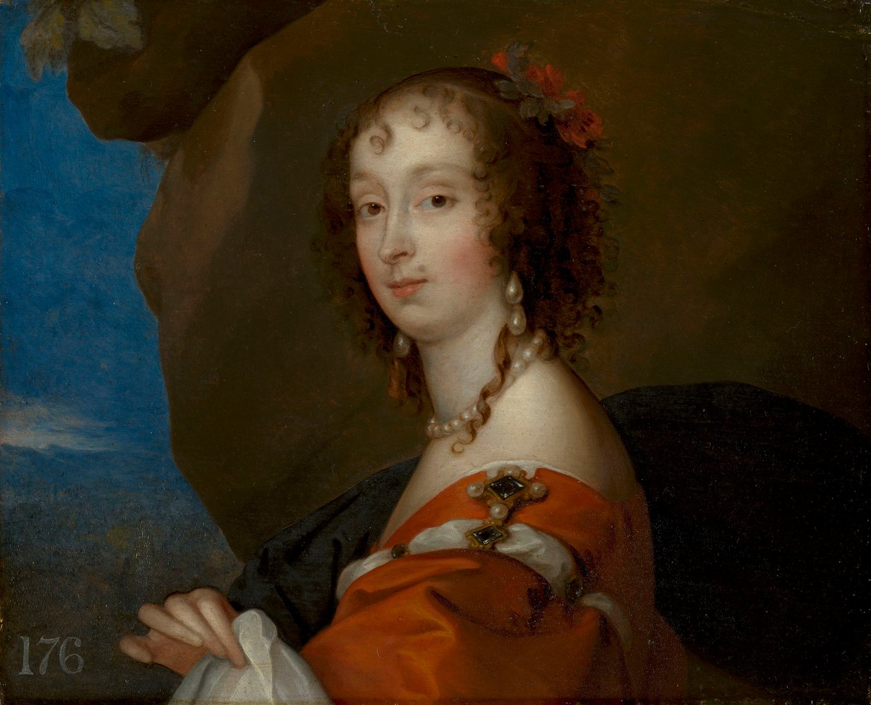 Diana Russell, comtesse de Bradford (1624-95) - Remigius van Leemput