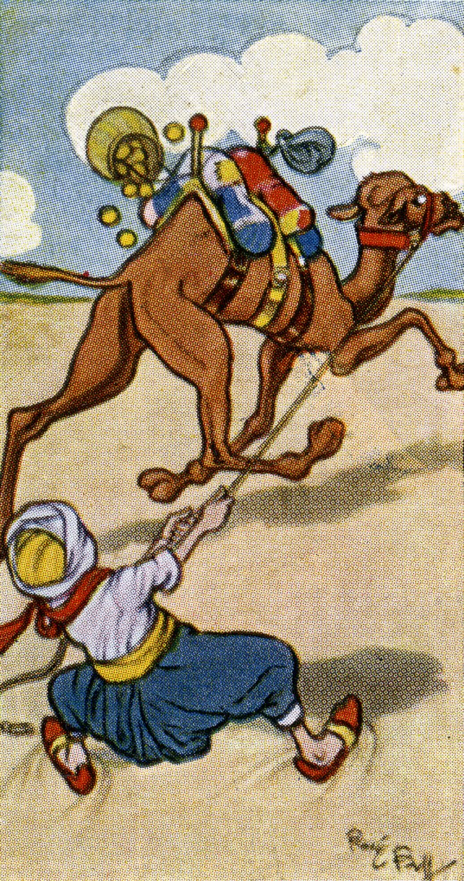 Le chamelier a ses plans, et le chameau a les siens, 1932 - René Bull